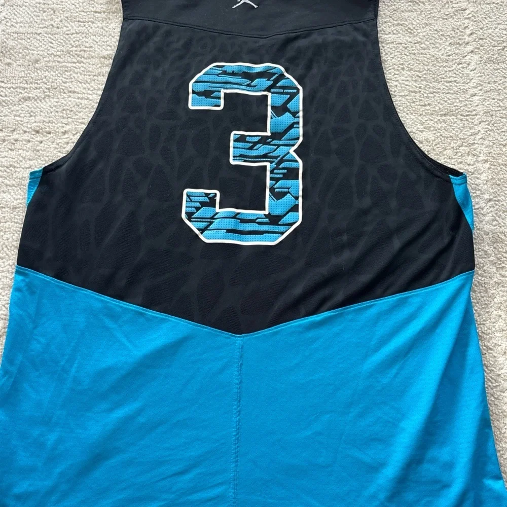 Jordan Black and Blue Kids Jersey - Picture 4 of 6